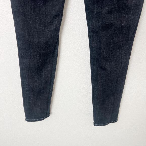 [Frame] Le One Skinny Two Tone Stretch Teller Mid Rise Jeans Ankle Length Sz 30 - Picture 7 of 11